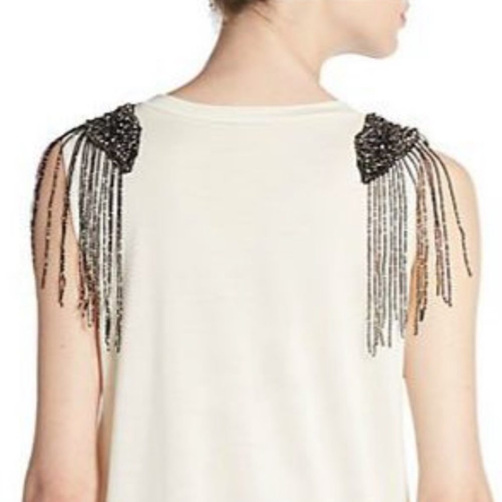 Haute Hippie Embellishment Tank Top